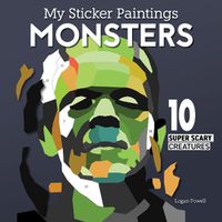 Cover image for My Sticker Paintings: Monsters