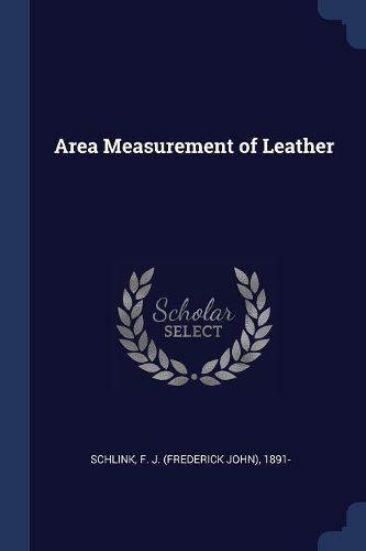 Cover image for Area Measurement of Leather
