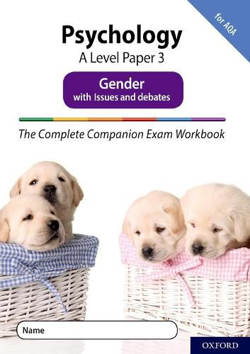 Cover image for The Complete Companions Fourth Edition: 16-18: AQA Psychology A Level Paper 3 Exam Workbook: Gender