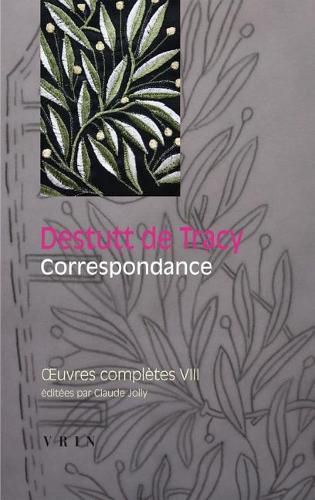 Cover image for Oeuvres Completes Tome VIII: Correspondance