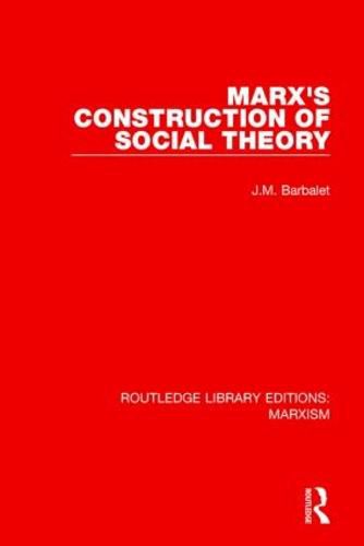 Cover image for Marx's Construction of Social Theory