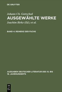 Cover image for Ausgewahlte Werke, Bd 4, Reineke der Fuchs