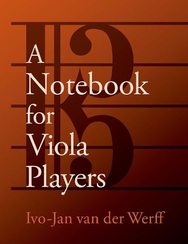 Cover image for A Notebook for Viola Players