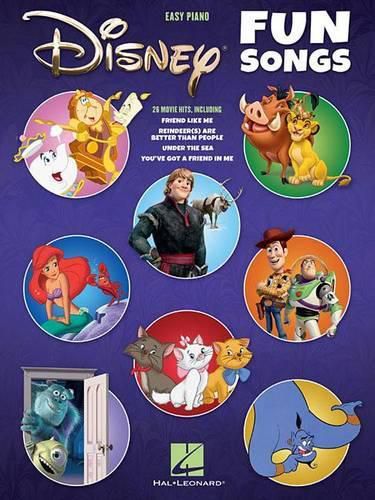 Cover image for Disney Fun Songs: Easy Piano