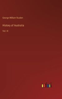 Cover image for History of Australia