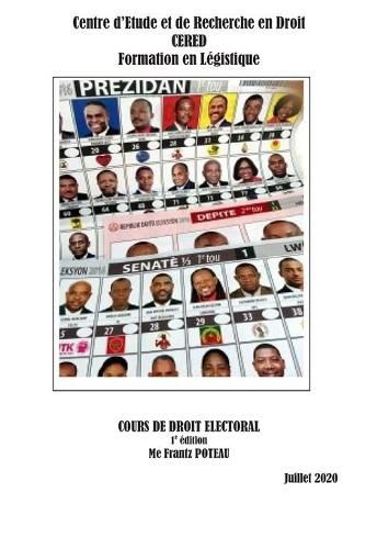 Cover image for Cours de Droit Electoral