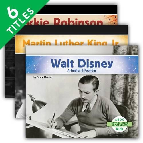 Cover image for History Maker Biographies