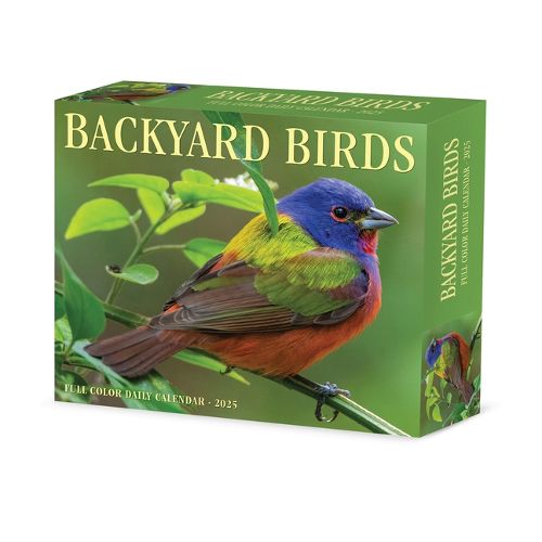 Cover image for Backyard Birds 2026 5.4 X 6.2 Box Calendar
