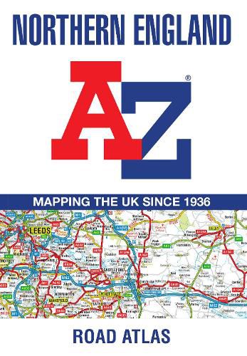 Cover image for Northern England Regional A-Z Road Atlas