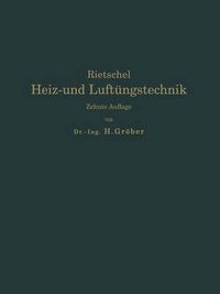 Cover image for H. Rietschels Leitfaden Der Heiz- Und Luftungstechnik