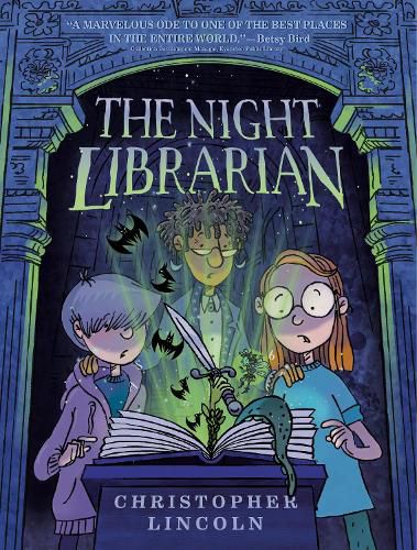 Cover image for The Night Librarian: A Graphic Novel