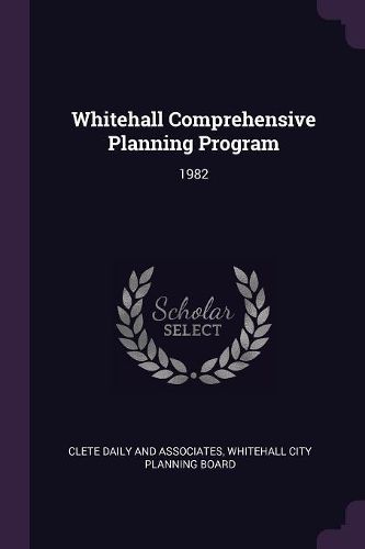 Cover image for Whitehall Comprehensive Planning Program