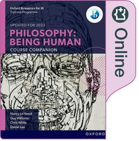 Cover image for Oxford IB Diploma Programme: Philosophy Being Human Online Course Book