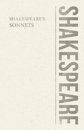 Cover image for William Shakespeare - The Sonnets