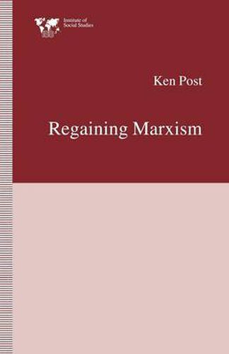 Cover image for Regaining Marxism