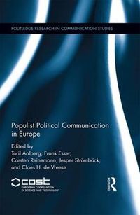 Cover image for Populist Political Communication in Europe