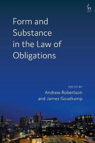 Cover image for Form and Substance in the Law of Obligations
