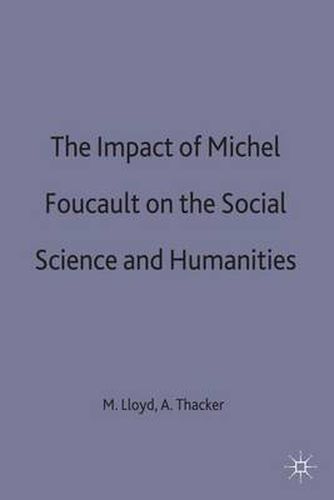 Cover image for The Impact of Michel Foucault on the Social Sciences and Humanities