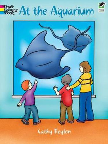 Cover image for At the Aquarium Colouring Book
