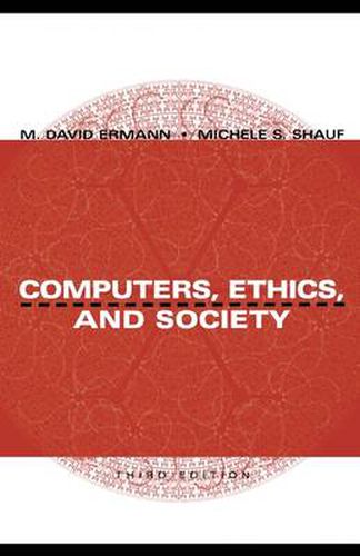 Cover image for Computers, Ethics, and Society