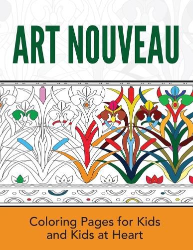 Cover image for Art Nouveau: Coloring Pages for Kids and Kids at Heart