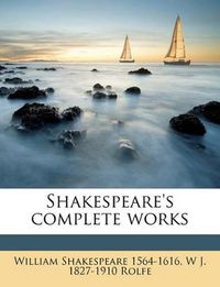 Cover image for Shakespeare's Complete Works