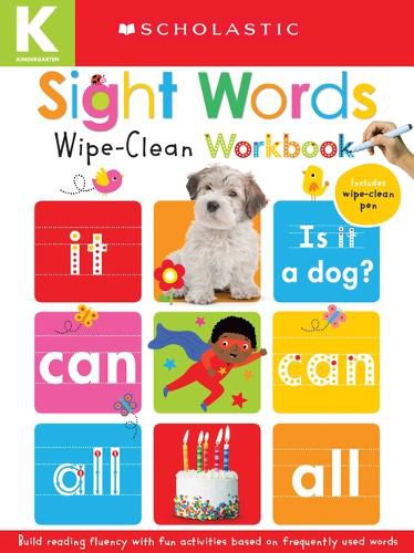 Cover image for Sight Words: Scholastic Early Learners (Wipe-Clean Workbook)