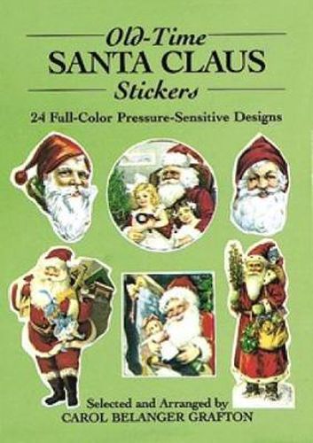 Cover image for Old-Rime Santa Claus Stickers: 24 Full-Colour Pressure-Sensitive Designs