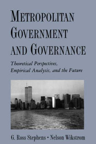 Cover image for Metropolitan Government and Governance