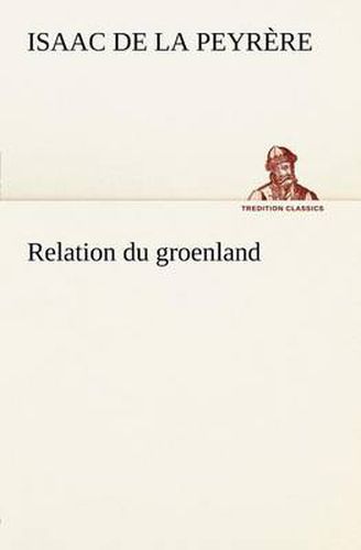 Cover image for Relation du groenland