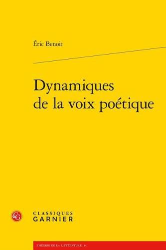 Cover image for Dynamiques de la Voix Poetique