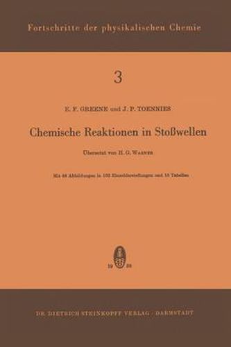 Cover image for Chemische Reaktionen in Stosswellen