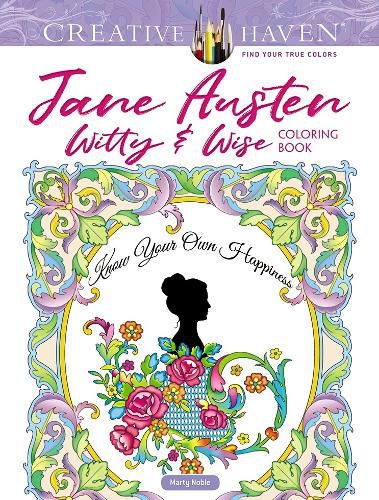 Cover image for Creative Haven Jane Austen Witty & Wise Coloring Book