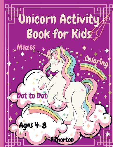 Cover image for Unicorn activity book for kids