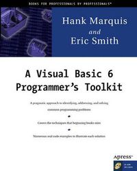 Cover image for A Visual Basic 6 Programmer's Toolkit