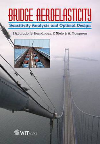 Cover image for Bridge Aeroelasticity: Sensitivity Analysis and Optimum Design