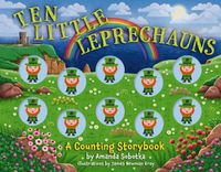 Cover image for Ten Little Leprechauns