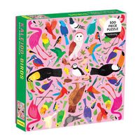 Cover image for Kaleido-Birds 500 Piece Family Puzzle