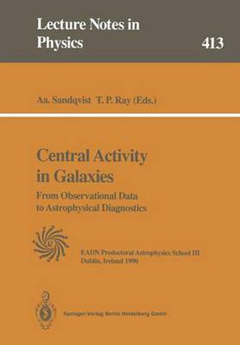 Cover image for Central Activity in Galaxies: From Observational Data to Astrophysical Diagnostics