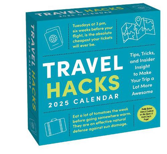 Travel Hacks 2025 Day-to-Day Calendar