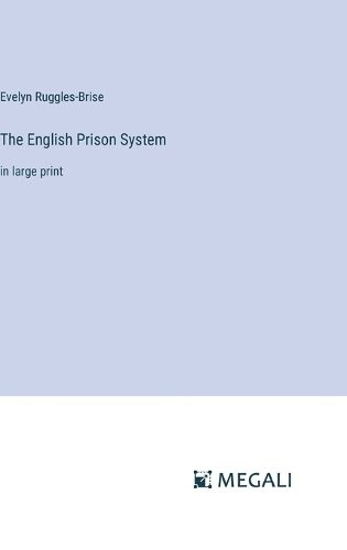 Cover image for The English Prison System