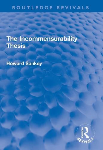 Cover image for The Incommensurability Thesis