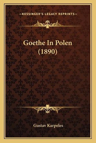 Goethe in Polen (1890)