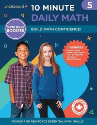 Cover image for 10 Minute Daily Math Grade 5