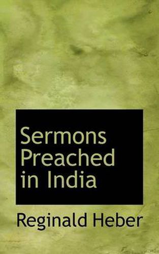 Cover image for Sermons Preached in India