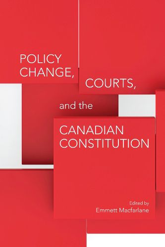 Cover image for Policy Change, Courts, and the Canadian Constitution