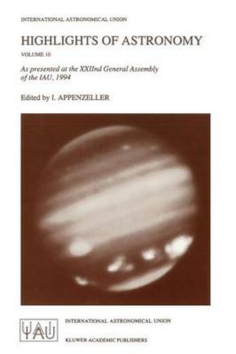 Cover image for Highlights of Astronomy: As Presented at the XXIInd General Assembly of the IAU, 1994