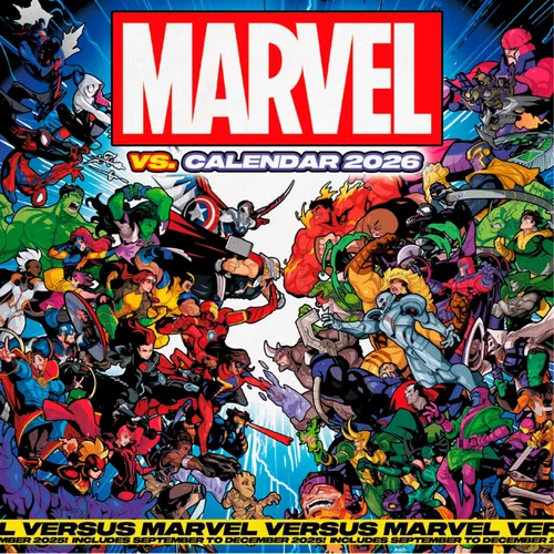 Cover image for Marvel 2026 Square Calendar