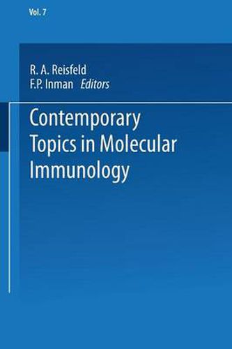 Cover image for Contemporary Topics in Molecular Immunology