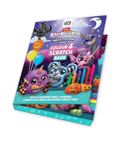 Cover image for Rainbocorns Monstercorn Surprise Colour and Scratch Book